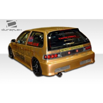 Extreme Dimensions Side Skirt - Primered Fiberglass Reinforced Plastic Black Set of 2 - 100784-2