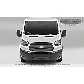 T-Rex Truck Products Grille Insert - Horizontal Bar Hexagonal Polished Aluminum - 6205750