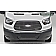 T-Rex Truck Products Grille Insert - Horizontal Bar Hexagonal Polished Aluminum - 6205750