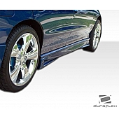 Extreme Dimensions Side Skirt - Primered Fiberglass Reinforced Plastic Black Set of 2 - 100423