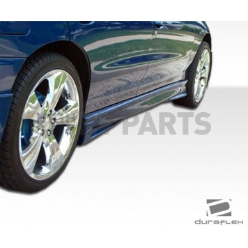 Extreme Dimensions Side Skirt - Primered Fiberglass Reinforced Plastic Black Set of 2 - 100423