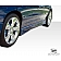 Extreme Dimensions Side Skirt - Primered Fiberglass Reinforced Plastic Black Set of 2 - 100423