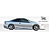 Extreme Dimensions Side Skirt - Primered Fiberglass Reinforced Plastic Black Set of 2 - 100423