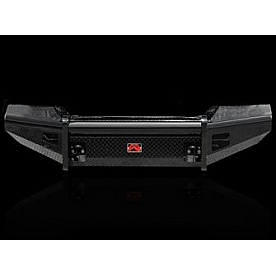 Fab Fours Bumper 1-Piece Design Steel Black - GM07K21611