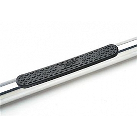Putco Nerf Bar - Truck Wheel To Wheel Stainless Steel Round 4 Inch - 46142