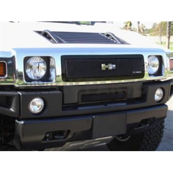 T-Rex Truck Products Grille Insert - Mesh Rectangular Black Powder Coated Steel - 51290