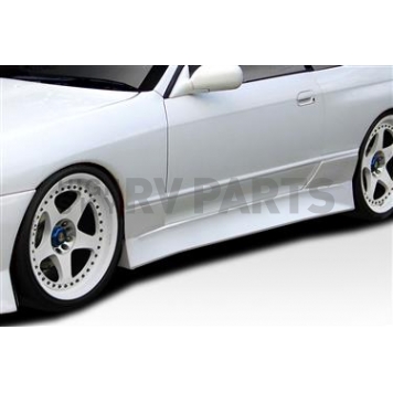 Extreme Dimensions Side Skirt - Fiberglass Reinforced Plastic Black Set of 2 - 113563