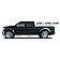 N-Fab Nerf Bar - Truck Wheel to Wheel Black Matte Textured Powder Coated Steel Round - C17113CCTX
