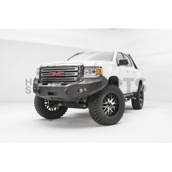 Fab Fours Bumper Premium 1-Piece Design Steel Black - GC15H34511-1