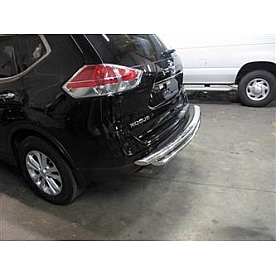 Black Horse Offroad Bumper Guard - Polished Silver Stainless Steel - RDLNIN101S