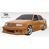 Extreme Dimensions Side Skirt - Primered Fiberglass Reinforced Plastic Black Set of 2 - 102346