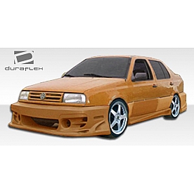 Extreme Dimensions Side Skirt - Primered Fiberglass Reinforced Plastic Black Set of 2 - 102346