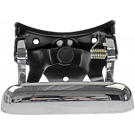 Help! By Dorman Tailgate Handle - Chrome Plated Plastic Silver - 91133