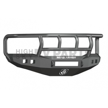 Road Armor Bumper Stealth Titan II 1-Piece Design Steel Black - 406R2BNW