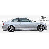 Extreme Dimensions Side Skirt - Primered Fiberglass Reinforced Plastic Black Set of 2 - 102451