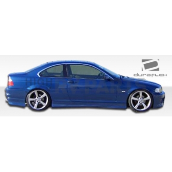 Extreme Dimensions Side Skirt - Primered Fiberglass Reinforced Plastic Black Set of 2 - 102451-2