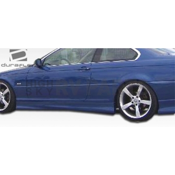 Extreme Dimensions Side Skirt - Primered Fiberglass Reinforced Plastic Black Set of 2 - 102451-3