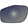 Help! By Dorman Exterior Mirror Glass Rectangular Power Single - 56306