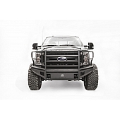 Fab Fours Bumper Black Steel Elite 1-Piece Design - FS17Q41601