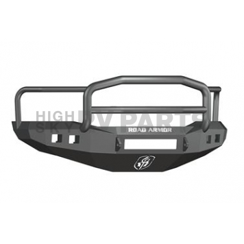 Road Armor Bumper Stealth Lonestar 1-Piece Design Steel Black - 406R5BNW