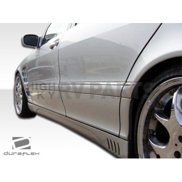 Extreme Dimensions Side Skirt - Primered Fiberglass Reinforced Plastic Black Set of 2 - 102241