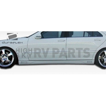 Extreme Dimensions Side Skirt - Primered Fiberglass Reinforced Plastic Black Set of 2 - 102241-6