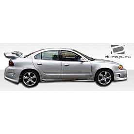 Extreme Dimensions Side Skirt - Primered Fiberglass Reinforced Plastic Black Set of 2 - 102157
