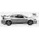 Extreme Dimensions Side Skirt - Primered Fiberglass Reinforced Plastic Black Set of 2 - 102157
