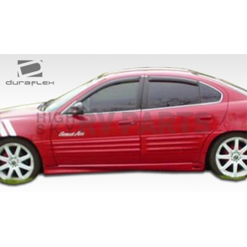 Extreme Dimensions Side Skirt - Primered Fiberglass Reinforced Plastic Black Set of 2 - 102157-4