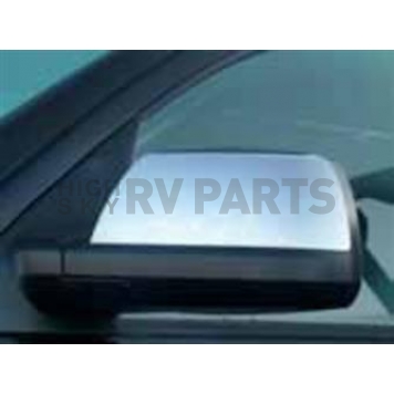 TFP (International Trim) Exterior Mirror Cover Driver And Passenger Side Silver Set Of 2 - 511