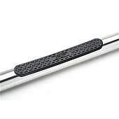 Putco Nerf Bar - Truck Wheel To Wheel Stainless Steel Round 4 Inch - 44395
