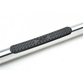 Putco Nerf Bar - Truck Wheel To Wheel Stainless Steel Round 4 Inch - 44396