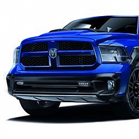 Air Design Bumper Guard - Satin Black/ Silver Polyurethane - CH06A29