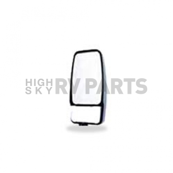 Velvac Exterior Mirror Manual/ Remote Rectangular Black - 714944