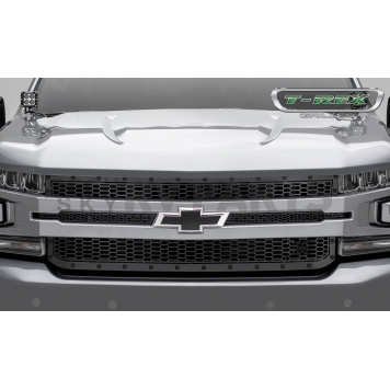 T-Rex Truck Products Grille Insert - Honey Comb Square Black Powder Coated Mild Steel - 7711261BR-2