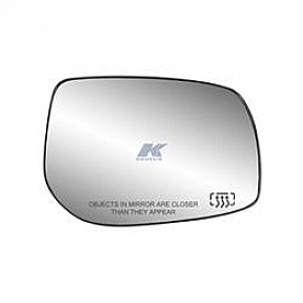 K-Source Exterior Mirror Glass Oval Power Single - 30226