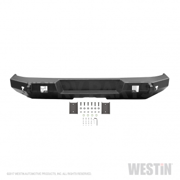 Westin Automotive Bumper WJ2 Series 1-Piece Design Steel Black - 5982005-3