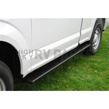 Owens Products Running Board - Truck Wheel To Wheel Black Textured Powder Coated Aluminum - OC5176B01