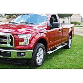 Owens Products Running Board - Truck Wheel To Wheel Nickel Textured Powder Coated Aluminum - OC5191N01