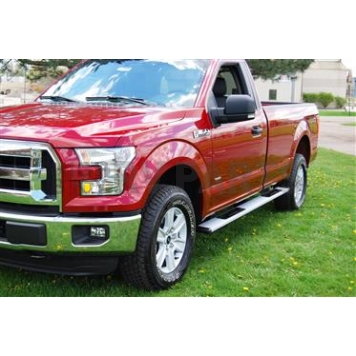 Owens Products Running Board - Truck Wheel To Wheel Nickel Textured Powder Coated Aluminum - OC5191N01
