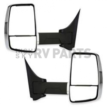 Velvac Exterior Mirror 1 Remote And 1 Manual Rectangular Silver - 717513