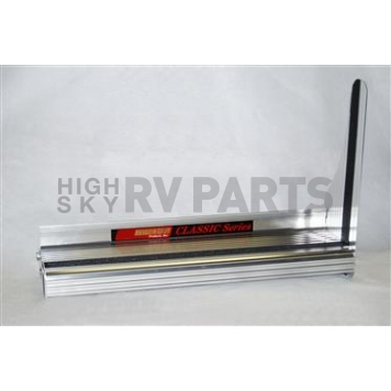 Owens Products Running Board - Truck Wheel To Wheel Silver Aluminum - OC7075