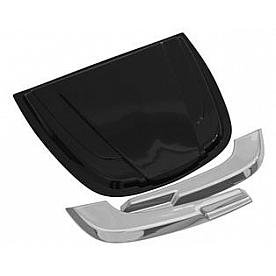 Auto Ventshade (AVS) Hood Scoop - Non Vented Bare ABS Plastic Primered - 80010