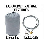 Rampage Cab Cover 4 Layer Polypropylene Gray - 1330