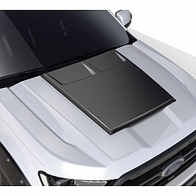 Air Design Hood Scoop - Non Vented Satin Black - FO26A14