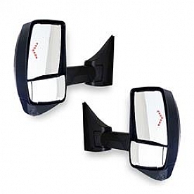 Velvac Exterior Mirror 1 Remote And 1 Manual Rectangular Black - 717523