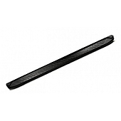 Romik USA Running Board Black Anodized Aluminum Stationary - 61316419