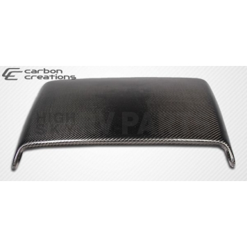 Extreme Dimensions Hood Scoop - Cowl Induction Gloss UV Coated Carbon Fiber Black - 106354-2