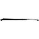 Help! By Dorman WindShield Wiper Arm 24-1/2 Inch Black Single - 42579