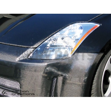 Extreme Dimensions Bumper Cover Plain Carbon Creations N-1 Fiber - 102792-5